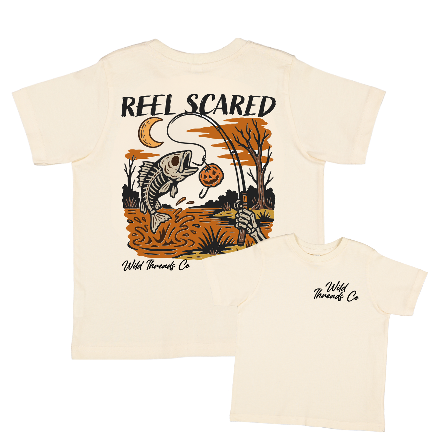 Reel Scared Tee: Sage / S (6/8)