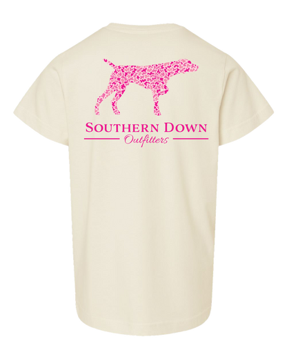 Pink Camo Dog Tee: Chill