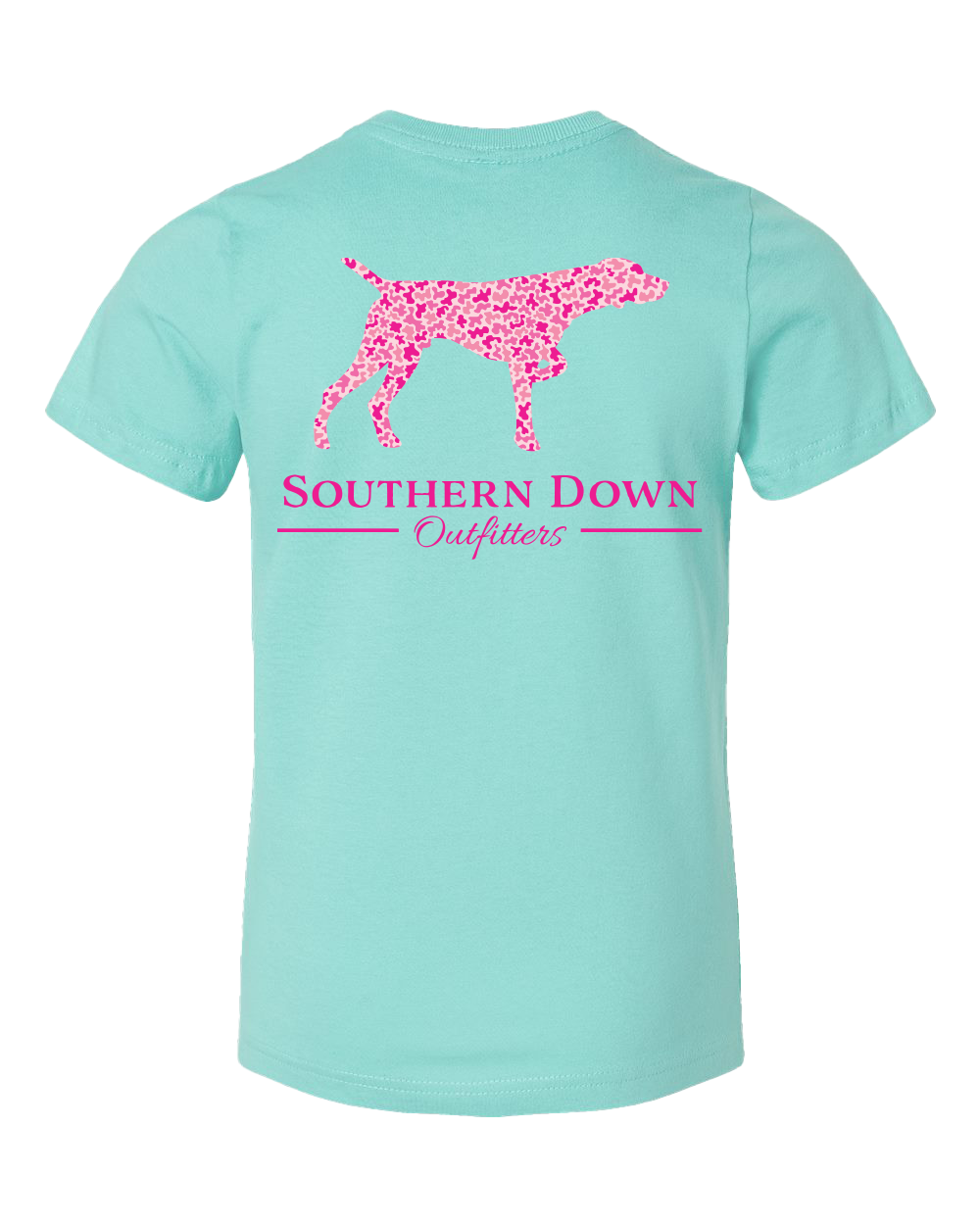 Pink Camo Dog Tee: Chill