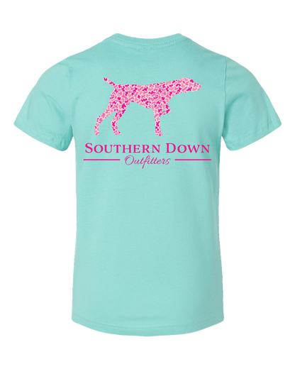 Pink Camo Dog Tee: Chill