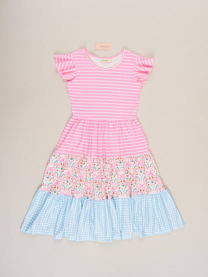 Mom & Me Garden Twirl Tiered Dress