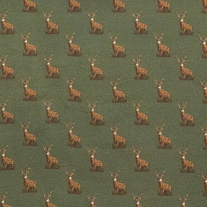 Hunter Green Buck Boy Collar Shirt: 4t