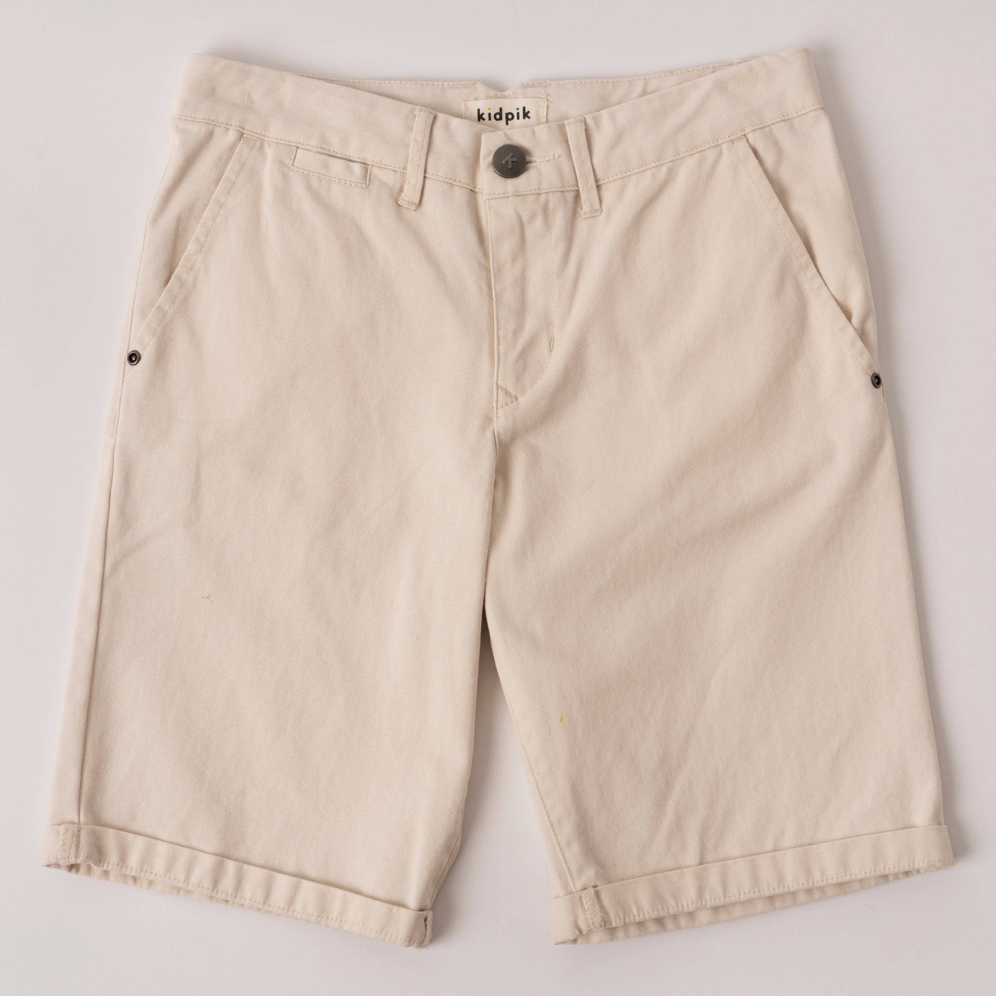 Chino Short: Pale Khaki / 6