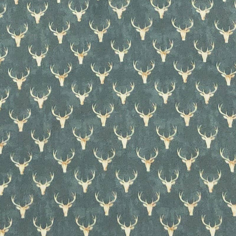 Emerald Deer Boy Collar Shirt