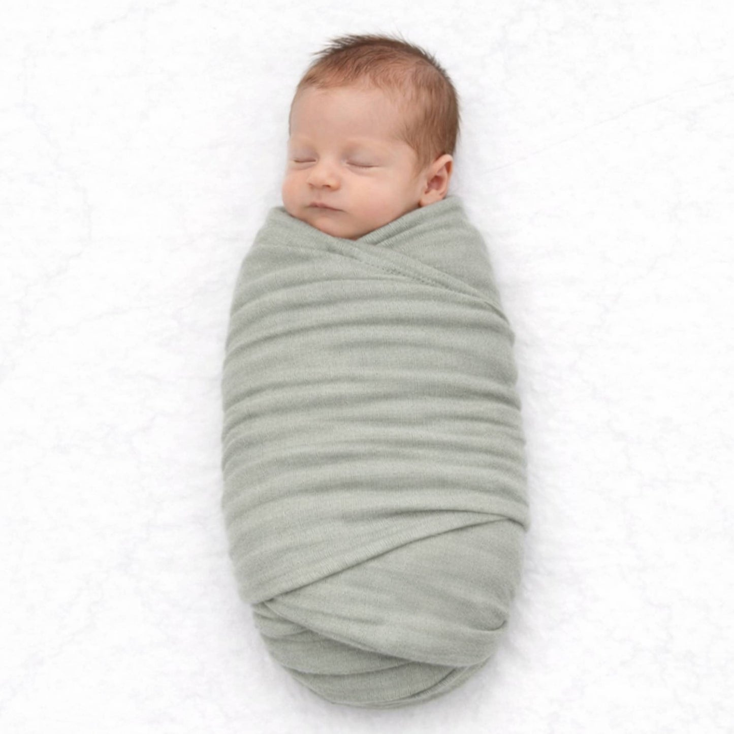 Muslin Swaddle Blanket - Light Sage