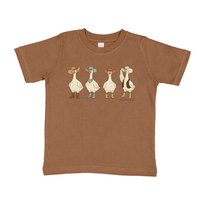Western Goose Tee: Sage