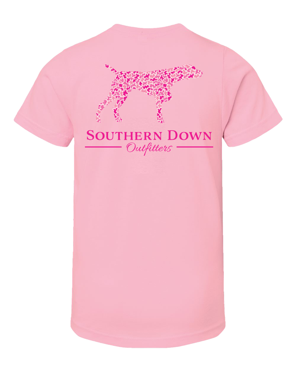 Pink Camo Dog Tee: Chill