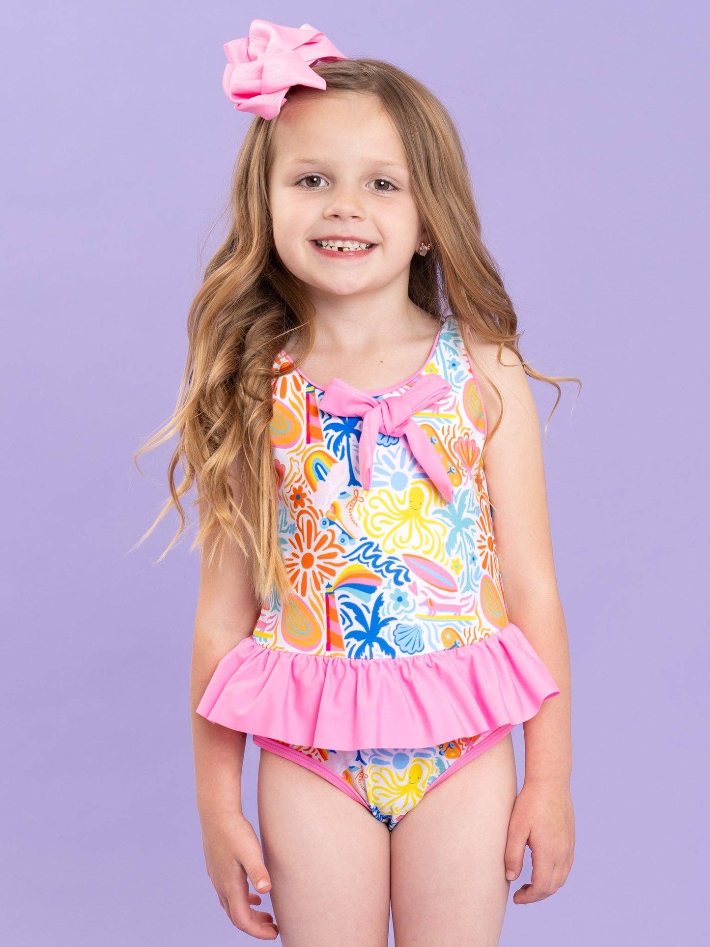 Family Tropical Beach Swimsuit