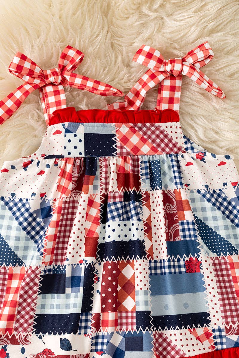 Patriotic Multi-Printed Patch Set