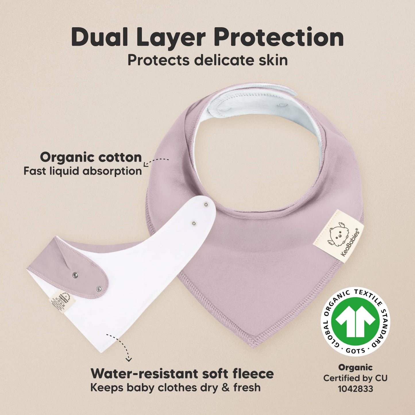 8-pack Baby Bandana Bibs for Boys and Girls: Embrace