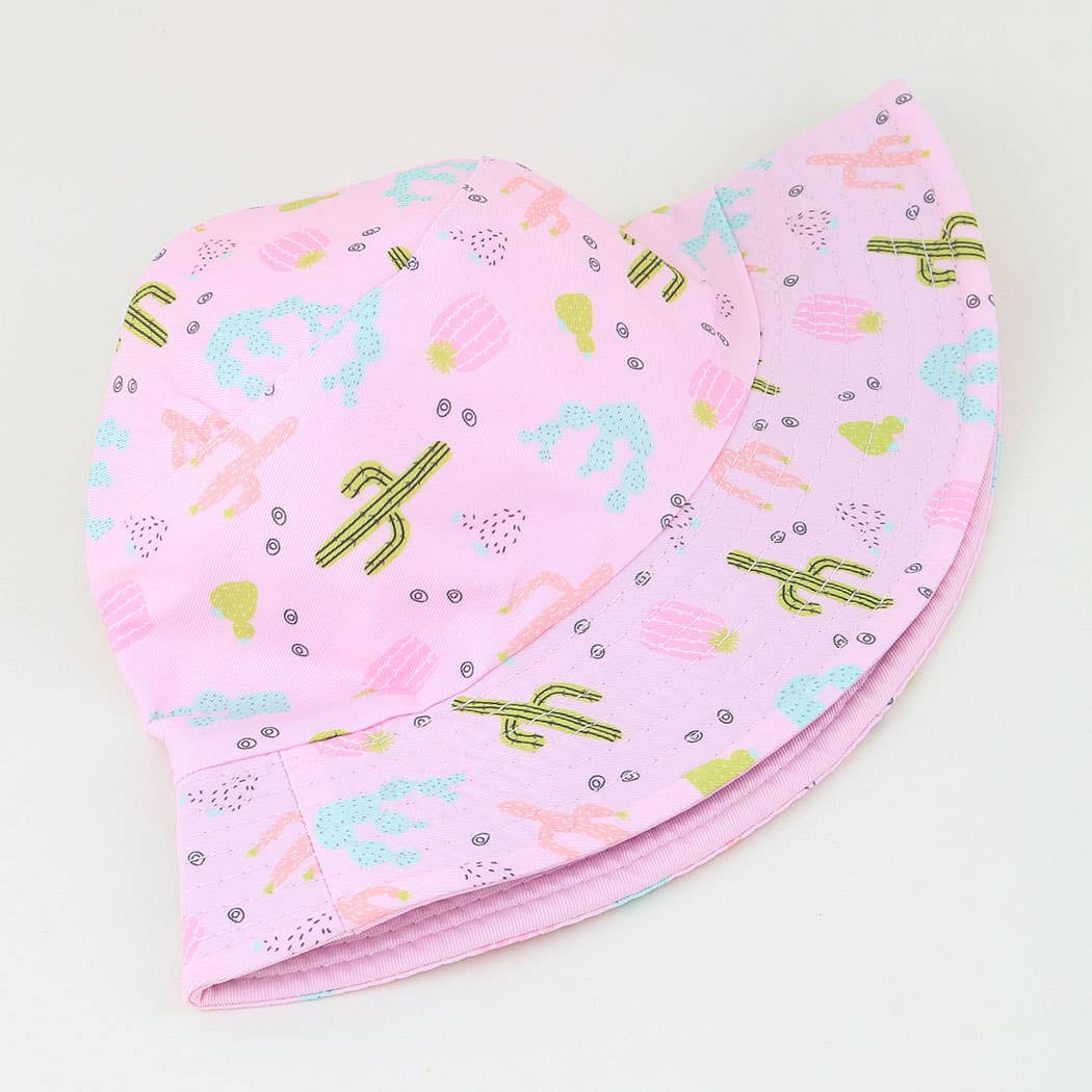 KIDS Bright Cactus Bucket Hat: PK