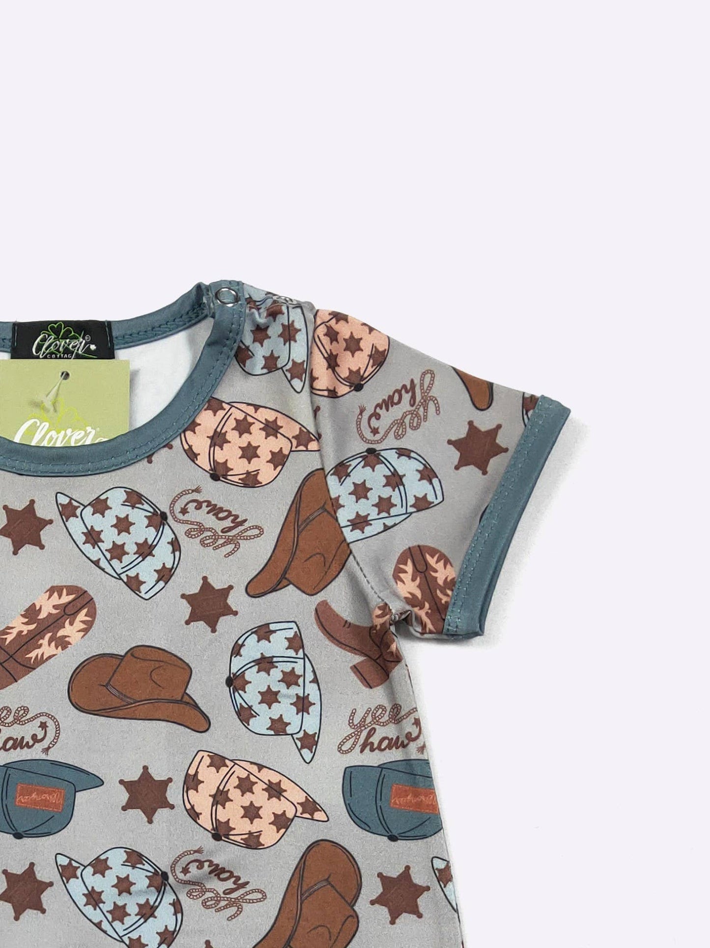 Yeehaw Boy Romper