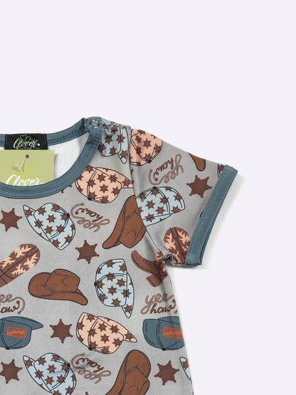 Yeehaw Boy Romper