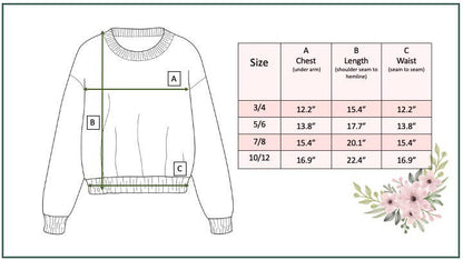 Kids Brown Leopard Print Crew Neck Fall Winter Sweater: 3/4
