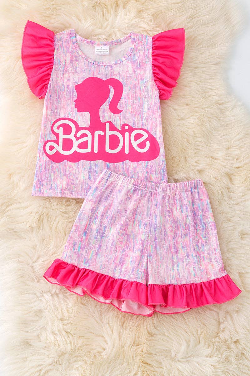Holographic Barbie 2 Piece Set