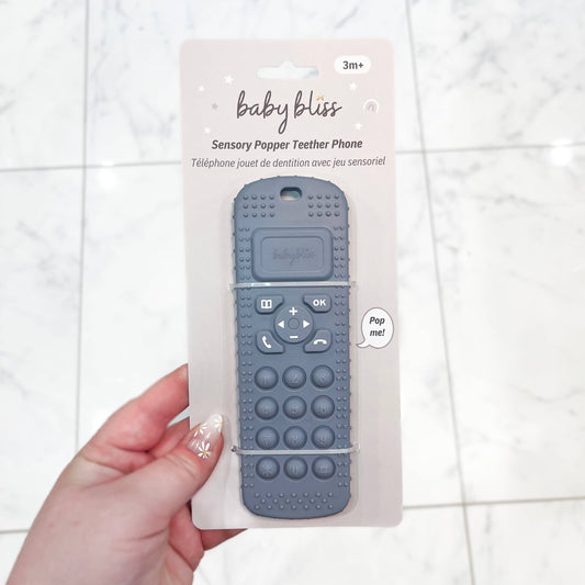 Sensory Popper Teether Phone - Midnight: Midnight