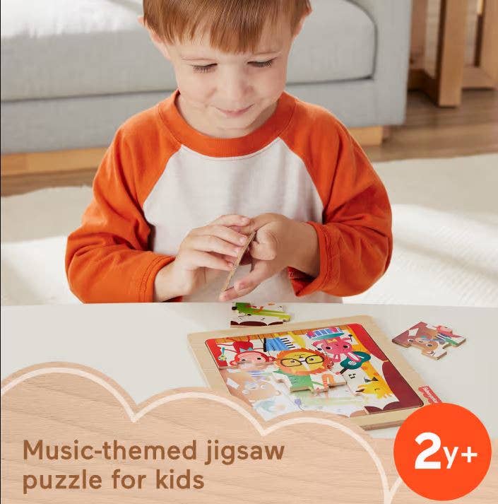 Fisher Price Wood Jigsaw Puzzle