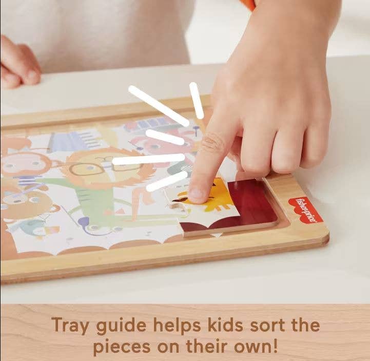 Fisher Price Wood Jigsaw Puzzle