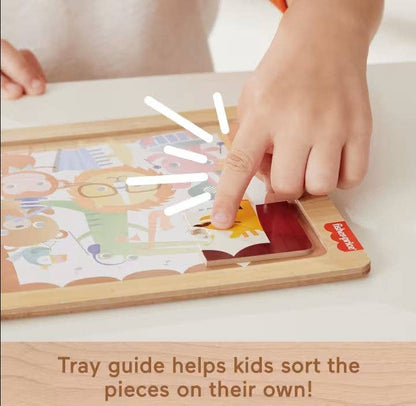 Fisher Price Wood Jigsaw Puzzle